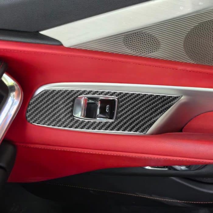 For Chevrolet Corvette C8 2pcs /Set Left-Hand Drive Lift Button Decorative Sticker, Left-Hand Drive – Bild 6