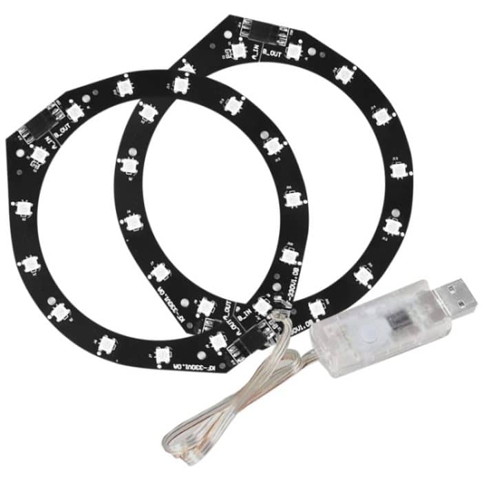 Für PS5 RGB Lights Strips 8 Farben Mehrere Dekorations-LED-Leuchten mit Fernbedienung – Bild 2