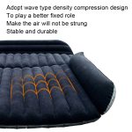 ZQ-418 SUV-Heckkoffer-aufblasbares Bettkissen-Reise-Universal-Luftbett, Blue Black, Dark Green – Bild 3