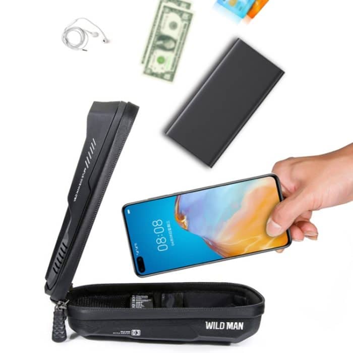 WILD MAN XT3S 0,6L Mountainbike 360-Grad drehbare Handy-Touchscreen-Tasche, XT3S – Bild 6