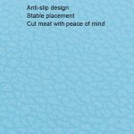 10 Stück rutschfestes Küchenschneidebrett aus Kunststoff, No. 1 Orange, No. 1 Grass Green, No. 1 Green, No. 1 Light Gray, No. 1 Pink, No. 1 Beige, No. 2 Sky Blue, No. 2 Blue, No. 2 Light Green, No. 2 Gray – Bild 5