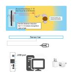 Für WII WIIU PC Simulator USB-Stecker Infrarotstrahl-Induktor, USB Plug – Bild 3