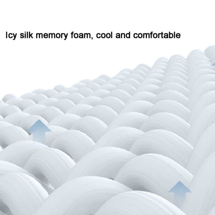 3D-Wolken-Augenmaske, Eisseide, langsamer Rückprall, Memory-Schaum, Schlafkomfort-Augenmaske, Cloud  Black, Cloud  Pink, Cloud Blue, Cloud Purple, Cloud  Green – Bild 3