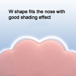 3D-Wolken-Augenmaske, Eisseide, langsamer Rückprall, Memory-Schaum, Schlafkomfort-Augenmaske, Cloud  Black, Cloud  Pink, Cloud Blue, Cloud Purple, Cloud  Green – Bild 4