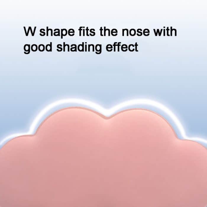 3D-Wolken-Augenmaske, Eisseide, langsamer Rückprall, Memory-Schaum, Schlafkomfort-Augenmaske, Cloud  Black, Cloud  Pink, Cloud Blue, Cloud Purple, Cloud  Green – Bild 4