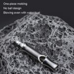 KS011 Edelstahl-Einrohr-Hochfrequenzpfeife für Survivor-Training im Freien – Bild 6