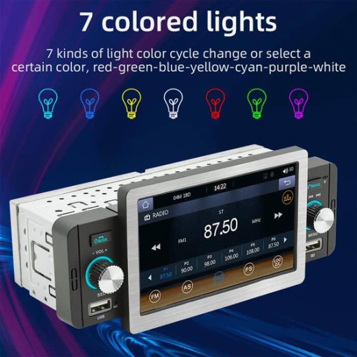 5 zoll Bluetooth AUX Handy Zusammenschaltung USB Schnittstelle Auto MP5 – Bild 6