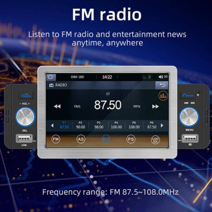 5 zoll Bluetooth AUX Handy Zusammenschaltung USB Schnittstelle Auto MP5 – Bild 8