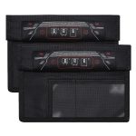 RFID-Schutztasche mit gerolltem Rand für Mobiltelefone und Tablets, Signalabschirmungstasche für Autoschlüssel, 1, 2, Rolled Edge  9.5 x 9.75 inch