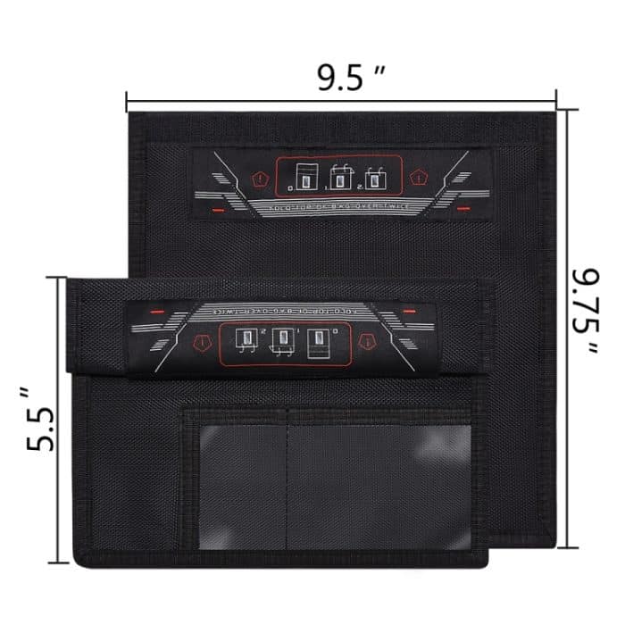 RFID-Schutztasche mit gerolltem Rand für Mobiltelefone und Tablets, Signalabschirmungstasche für Autoschlüssel, 1, 2, Rolled Edge  9.5 x 9.75 inch – Bild 3