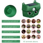 RC-543 Outdoor-Solar-Hundeabwehr-Infrarot-Ultraschall-Tier-Vogel-Repeller – Bild 4