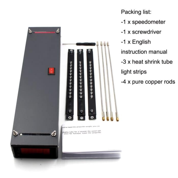 AL-107 Skywalter Slingshot Geschwindigkeitsmessung Mündungsgeschwindigkeitsmesser – Bild 7