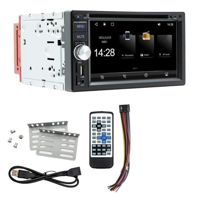 6,2 Zoll Bluetooth AUX Handy-Verbindung USB-Schnittstelle Auto DVD – Bild 2