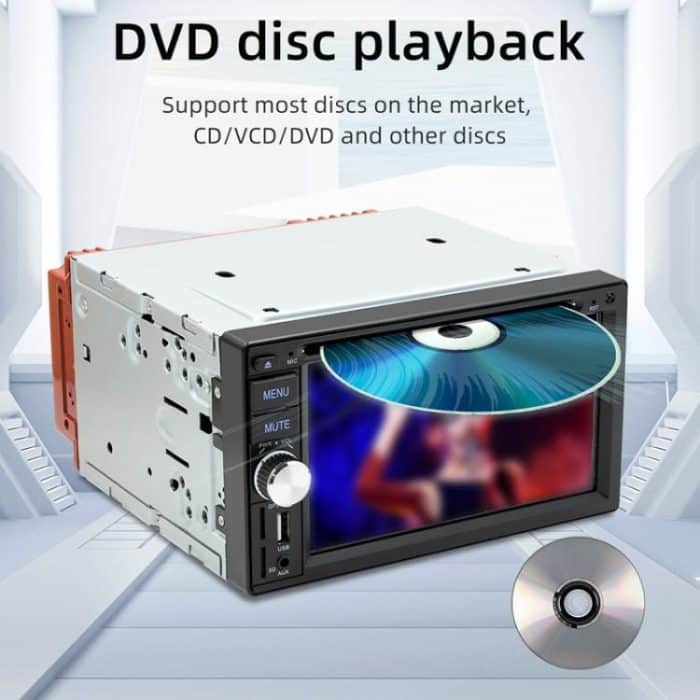 6,2 Zoll Bluetooth AUX Handy-Verbindung USB-Schnittstelle Auto DVD – Bild 5