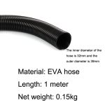 Für Philips / Midea FC8260 2 Stück Staubsaugerzubehör Gewindeschlauch – Bild 3