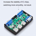 FJGEAR FJ-210UK 2 Ports HD VGA zu KVM-Umschalter mit Desktop-Controller, FJ-210UK – Bild 4