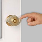 3PCS Nachtlicht Türschlösser Abdeckung Verdickte Weiche Anti-Kollision Pad Haus Türschloss Schutzhülle, 3PCS Transparent