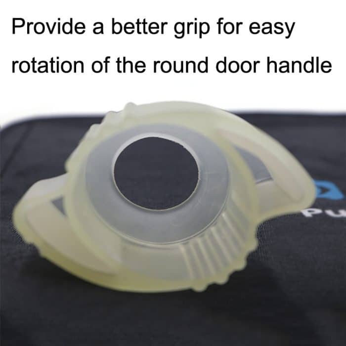 3PCS Nachtlicht Türschlösser Abdeckung Verdickte Weiche Anti-Kollision Pad Haus Türschloss Schutzhülle, 3PCS Transparent – Bild 5