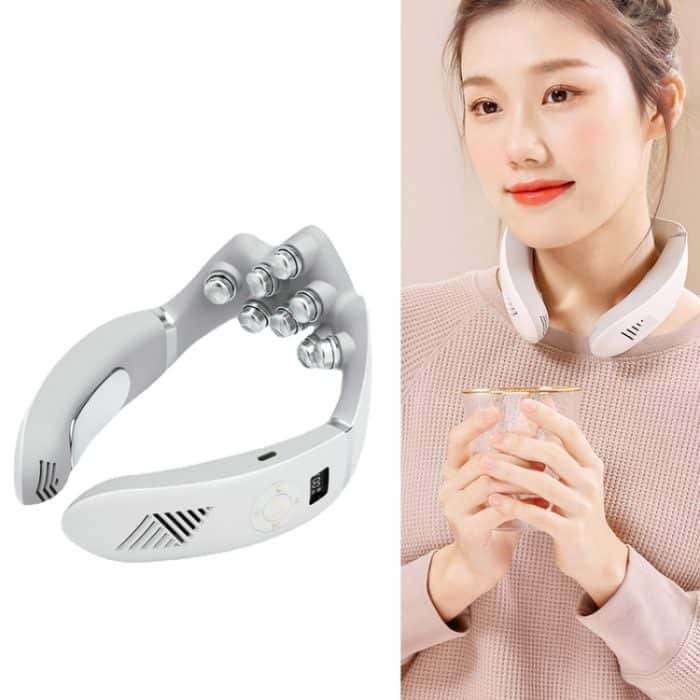 CW1 Elektrisches, intelligentes Puls-Peck-Schutz-Peck-Massagegerät für den Haushalt, with 8 Massage Heads – Bild 1