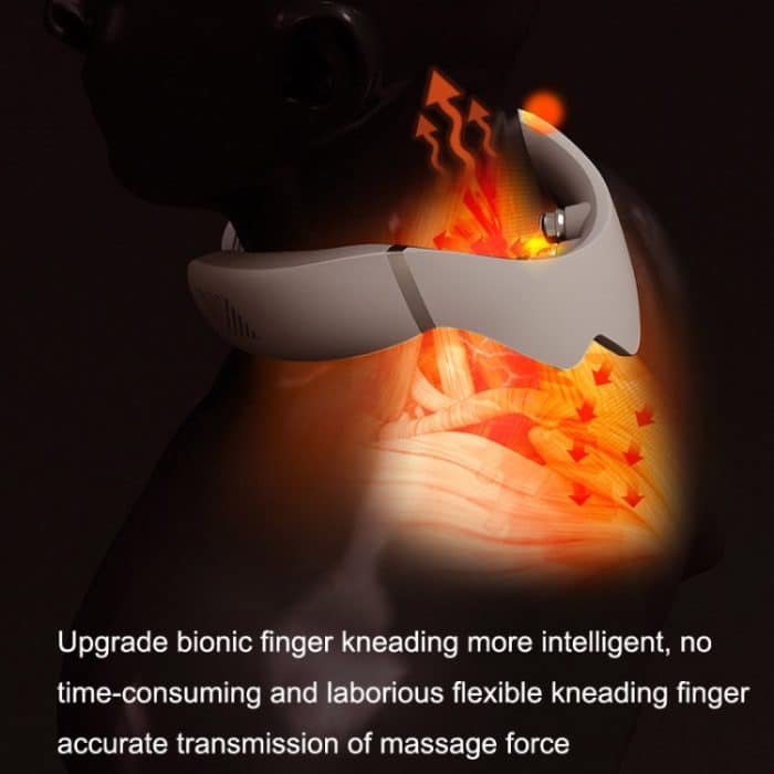 CW1 Elektrisches, intelligentes Puls-Peck-Schutz-Peck-Massagegerät für den Haushalt, with 8 Massage Heads – Bild 6