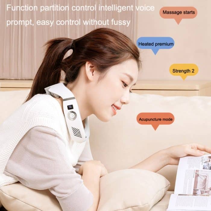 CW1 Elektrisches, intelligentes Puls-Peck-Schutz-Peck-Massagegerät für den Haushalt, with 8 Massage Heads – Bild 7