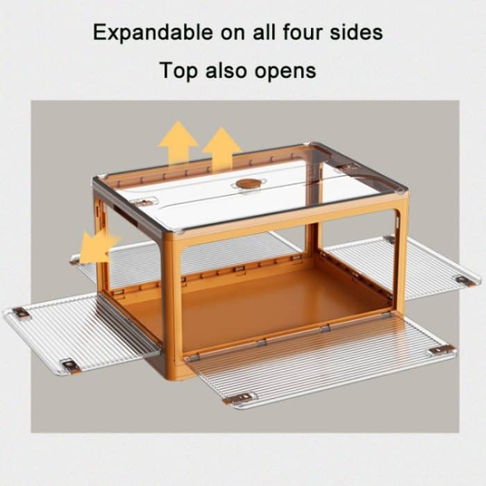 Zusammenklappbare Outdoor-Camping-BBQ-Snacks-Slider-Aufbewahrungsbox, Small – Bild 3