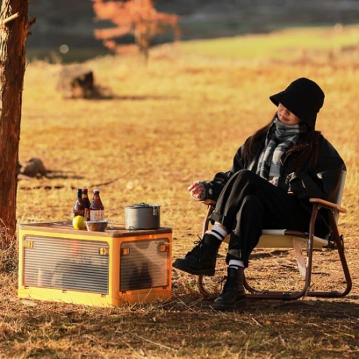 Zusammenklappbare Outdoor-Camping-BBQ-Snacks-Slider-Aufbewahrungsbox, Small – Bild 6