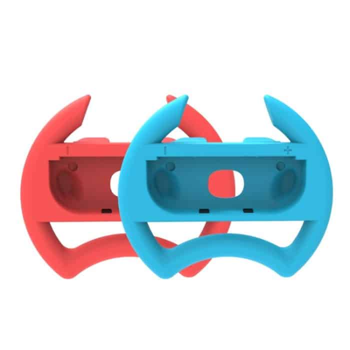 Für Nintendo Switch IPLAY HBS-412 Gamepad Lenkrad Gamepad Zubehör, Red Blue – Bild 1