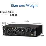 SK-1 USB-Computer Treiberloser Aufnahme-Soundkarten-Instrumenten-Arrangeur-Mixer – Bild 3