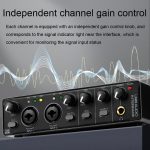 SK-1 USB-Computer Treiberloser Aufnahme-Soundkarten-Instrumenten-Arrangeur-Mixer – Bild 5