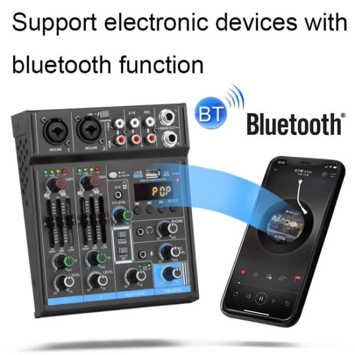USB-symmetrische 4-Wege-Bluetooth-Soundkarte für die Aufnahme von Heimcomputern – Bild 4