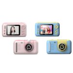 2,4-Zoll-HD-Wende-Foto-Spiegelreflexkamera für Kinder, Pink, Yellow Blue, Pink With Bracket, Yellow Blue With Bracket, Pink + 8G Memory Card + Card Reader, Pink + 16G Memory Card + Card Reader, Pink + 32G Memory Card + Card Reader... – Bild 2