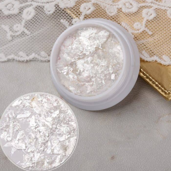 10 Boxen Samt Muscheln Glimmer Stück Nagelaufkleber Nagel Pailletten Schmuck, 01 Fragments, 02 Big Pieces – Bild 1