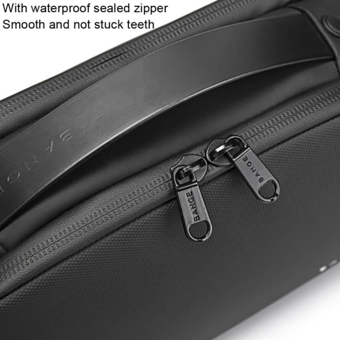 BANGE BG-22196 Wasserdichter Waschbeutel, praktische Aufbewahrungs-Kosmetiktasche, BG-22196 Black, BG-22196 Gray – Bild 4