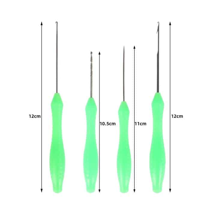Karpfen-Angelhaken-Nadel, Angelperlen-Köder-Hakennadel, 2 PCS / Set, 3 PCS / Set, 4 PCS / Set – Bild 2
