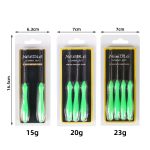 Karpfen-Angelhaken-Nadel, Angelperlen-Köder-Hakennadel, 2 PCS / Set, 3 PCS / Set, 4 PCS / Set – Bild 3