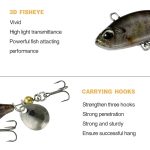 2 Stück Luya Köder Shenshui VIB mit Metalltabletten Fake Bait Tiller Mouth Bass Bionic Fishing Bait, 2pcs A, 2pcs B, 2pcs C, 2pcs D, 2pcs E – Bild 3