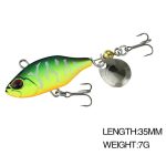 2 Stück Luya Köder Shenshui VIB mit Metalltabletten Fake Bait Tiller Mouth Bass Bionic Fishing Bait, 2pcs A, 2pcs B, 2pcs C, 2pcs D, 2pcs E – Bild 6
