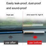 Auto-Elastomer-Dichtung, Gummistreifen, Instrumententafel, auslaufsicher, staubdicht, schalldicht, universell, N856 Carbon Fiber Pattern, 2pcs N856 No Fiber Pattern – Bild 6