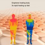 JSB-1 Graphen-Heizkissen, zeitgesteuerte Wasserwasch-Heizdecke, Größe:, 30x60cm, 40x76cm – Bild 6