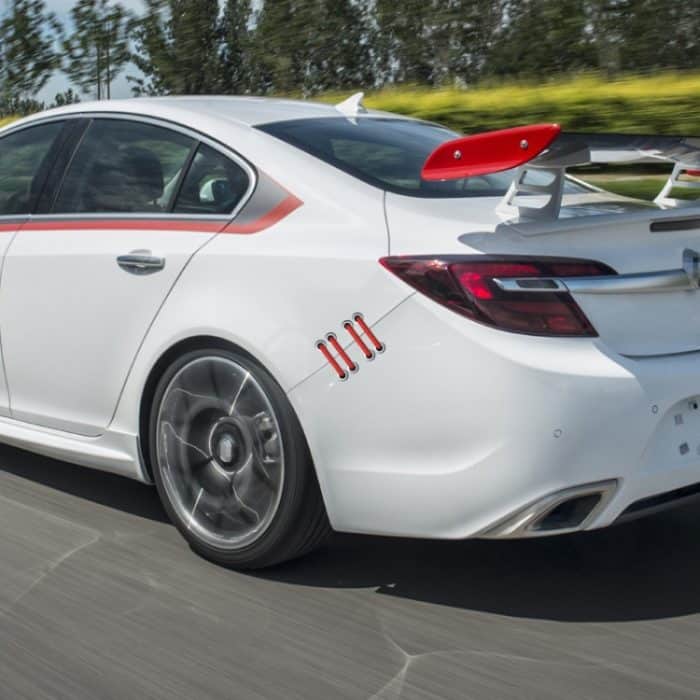 10 Stück Schnürsenkel-Autoaufkleber, Karosserie-Abdeckung, Kratzer-Patch-Aufkleber, Cross Red Shoelace, Cross Black Shoelace, Cross Pink Shoelace, Horizontal Red Shoelace, Horizontal Black Shoelace, Horizontal Pink Shoelace – Bild 4