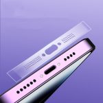 5 Sets weiches Hydrogel-Film-Lautsprecher-Staubnetz für iPhone 14, iPhone 13, iPhone 12-Serie, Spezifikationen:, 2pcs/set, 2pcs/set With Dust Plugs – Bild 2