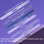 5 Sets weiches Hydrogel-Film-Lautsprecher-Staubnetz für iPhone 14, iPhone 13, iPhone 12-Serie, Spezifikationen:, 2pcs/set, 2pcs/set With Dust Plugs – Bild 4