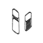 Für Infiniti G35/G37/G25/Q60 2 teile/satz Lenkrad Antwort Taste Aufkleber