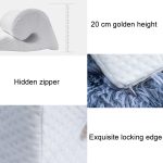 Auto-Nacken- und Lendenkissen, Handy-Tablet-Kissenhalterung, Pillow (White), Pillow (Rainbow) – Bild 4