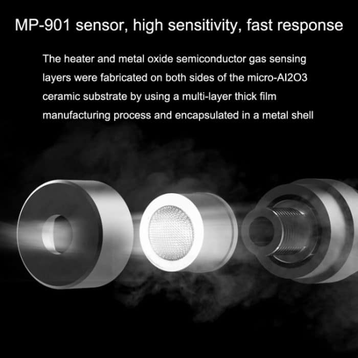 SNDWAY SW743A Halogen-Gasdetektor, elektronischer Kfz-Klimaanlagen-Kältemittel-Freon-Wartungs-Leckdetektor, SW743A – Bild 5
