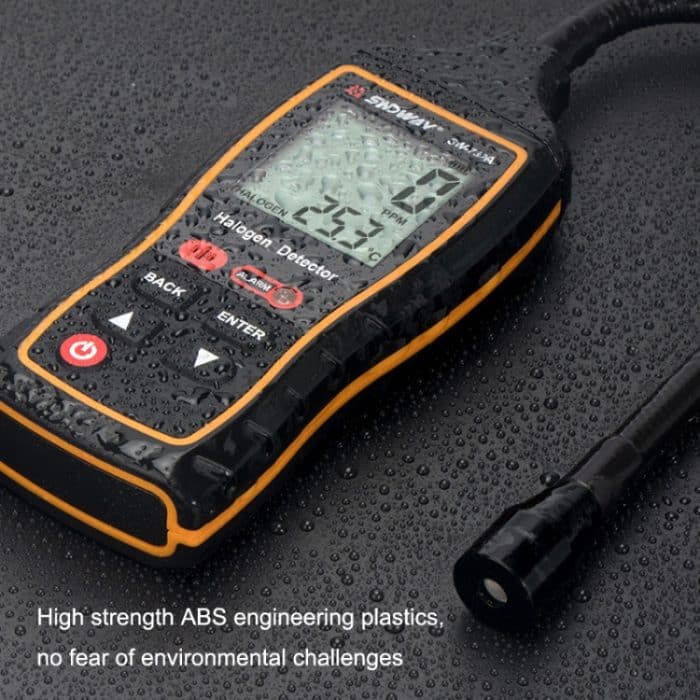 SNDWAY SW743A Halogen-Gasdetektor, elektronischer Kfz-Klimaanlagen-Kältemittel-Freon-Wartungs-Leckdetektor, SW743A – Bild 6