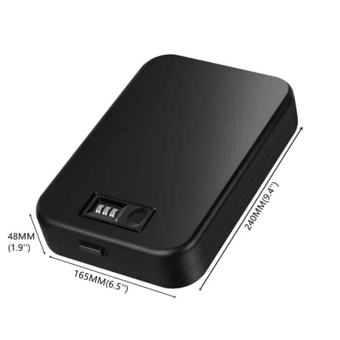 Fingerabdruck-/Passwort-Metall-Diebstahlschutz-Sicherheitsbox für Wertsachen, OS300C (Black), OS300C (Green), OS300FC (Black), OS100SE (Black) – Bild 3