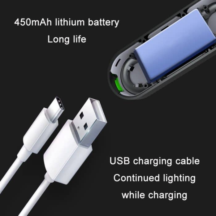 Auto starke magnetische Kuppelleuchte USB wiederaufladbare Beleuchtung LED-Licht, Reading Light, Atmosphere Light – Bild 4