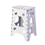 Praktischer, zusammenklappbarer, verdickter tragbarer Hocker für den Außenbereich, Violet Large